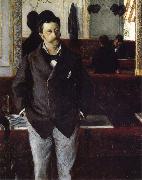 Inside cafe Gustave Caillebotte